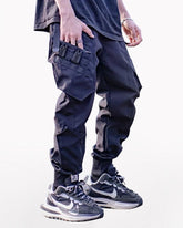 Airborne Multi-Pocket Black Cargo Pants