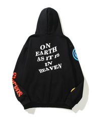 Streetwear Letter Graffiti Hoodie