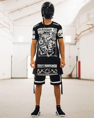 Cyber Rock Punk Shorts