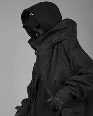 Fake Two-piece Utility Long Coat
