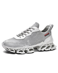 Frosted Leather Sneakers
