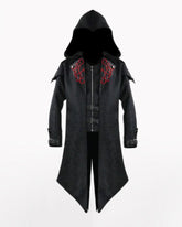 Gothic Tuxedo Unisex Long Coat