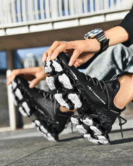 Microfiber Leather Sneakers