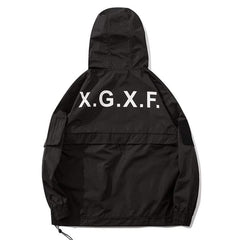 Streetwear Big Pocket Hooded Jacket