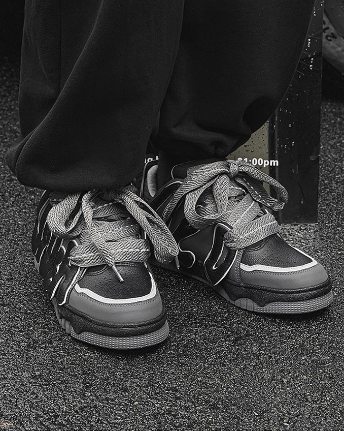 Stylish Chunky Sole Sneakers
