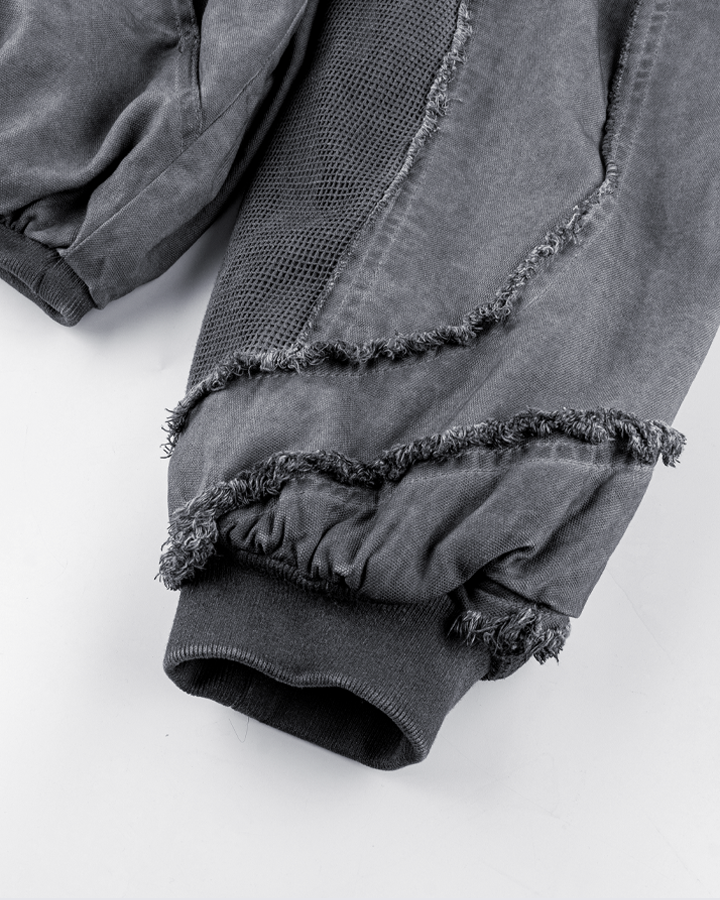 Deconstructed Hooded Denim Jacket