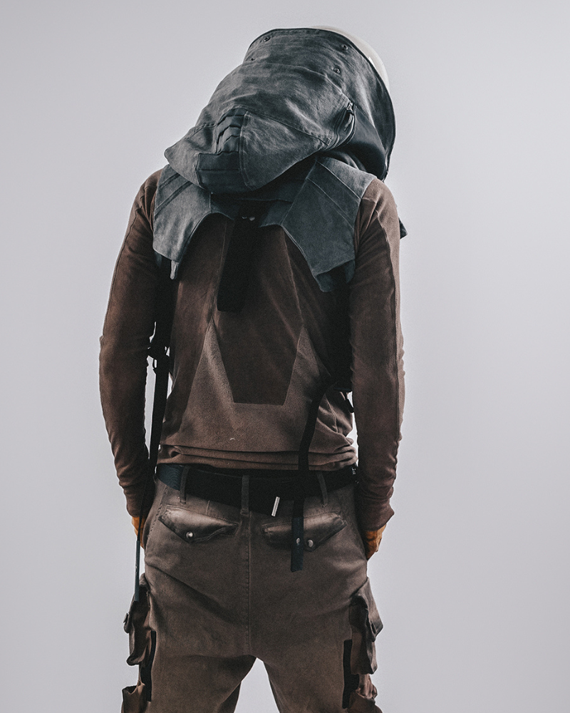 Wasteland-Modular Detachable Hood Tactical Vest
