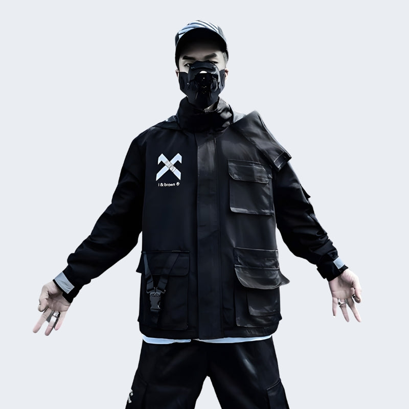 Dark Techwear Jacket