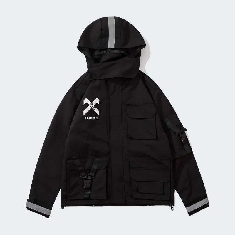 Dark Techwear Jacket