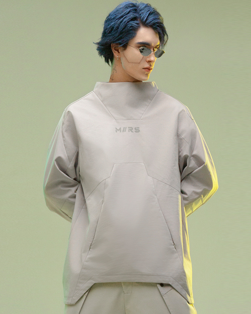 Cyberpunk Outfits 3D Cut Dyed Unisex Pullover Jacket