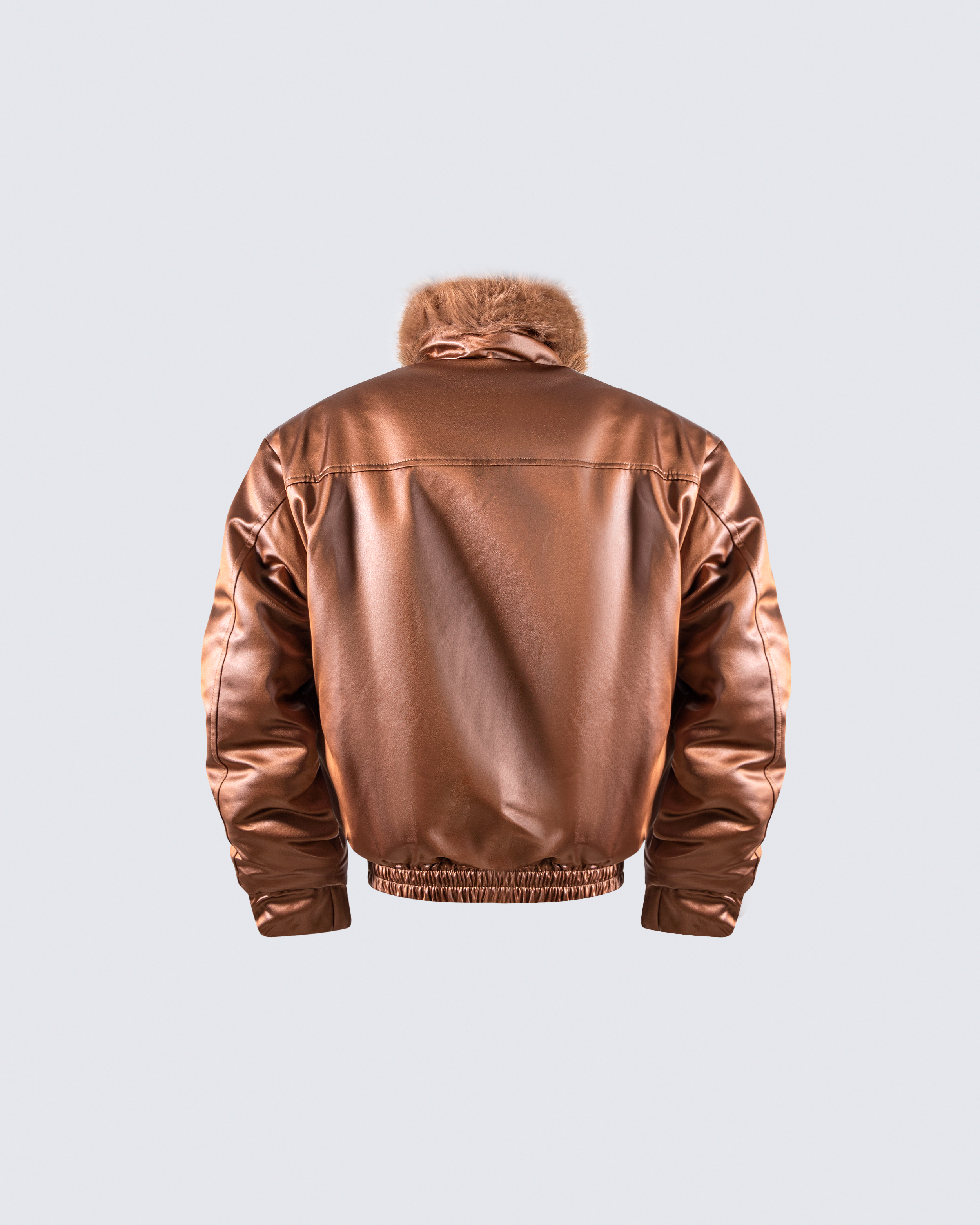 Reversible Faux Fur & Faux Leather Jacket