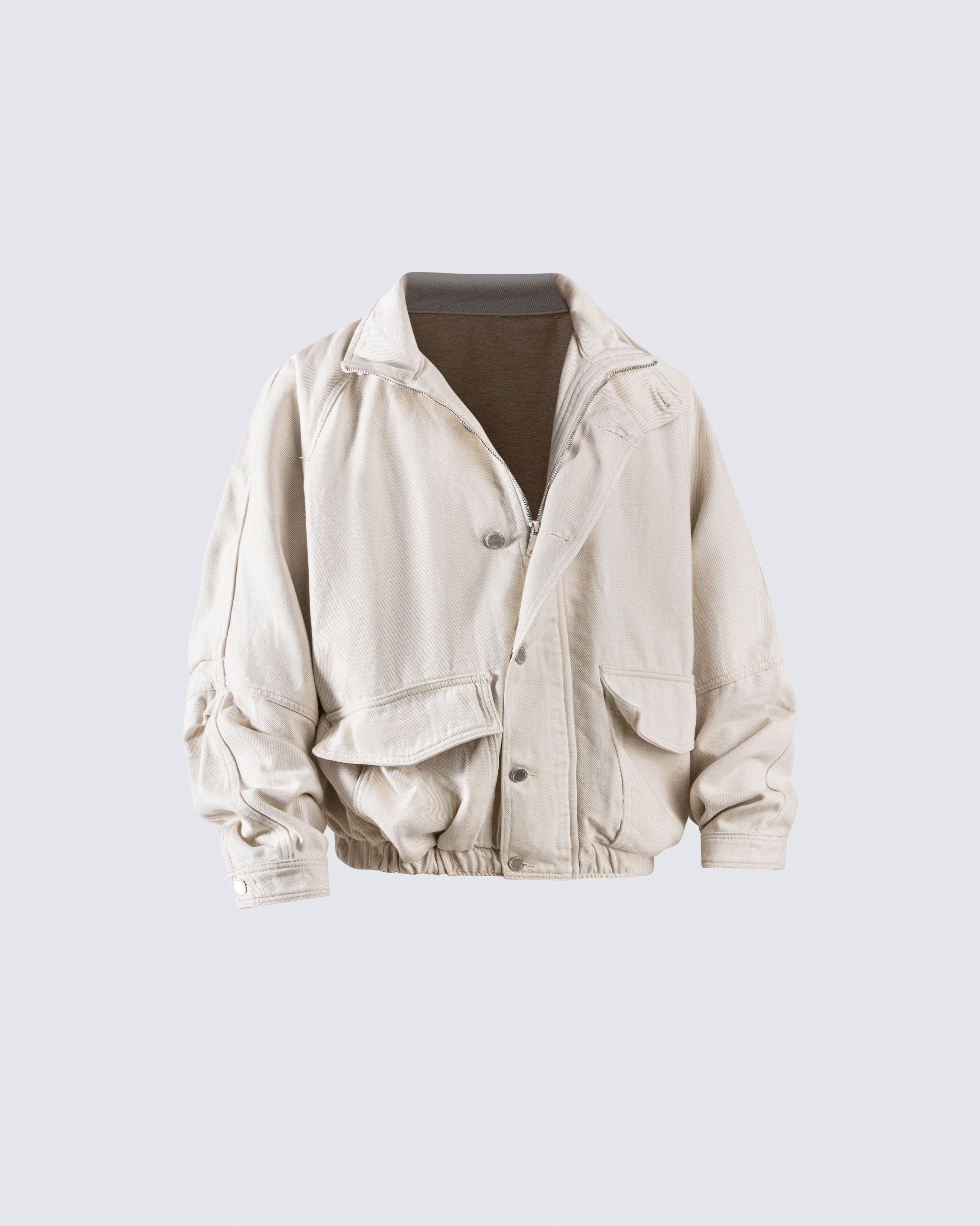 Short Relaxed Utility Jacket