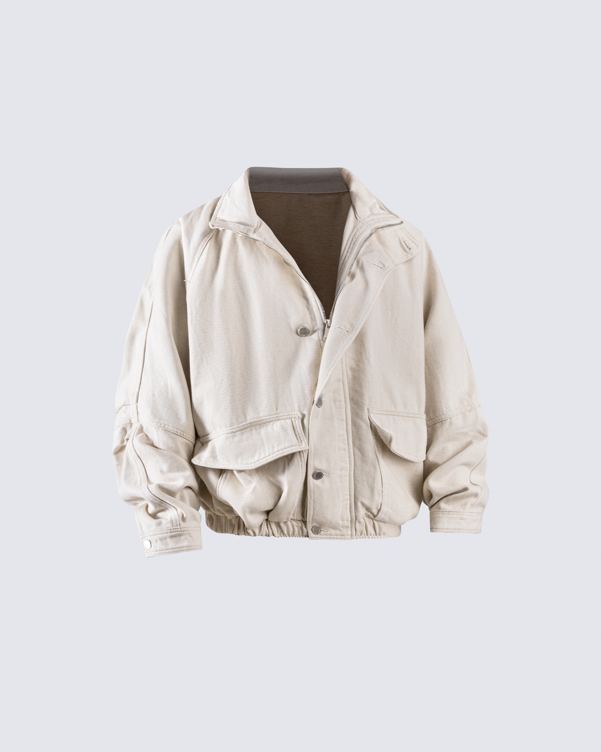 Short Relaxed Utility Jacket