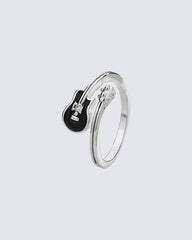 Guitar Design Copper Ring