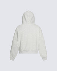 Winter New Full-Face Hooded Zip Sweatshirt