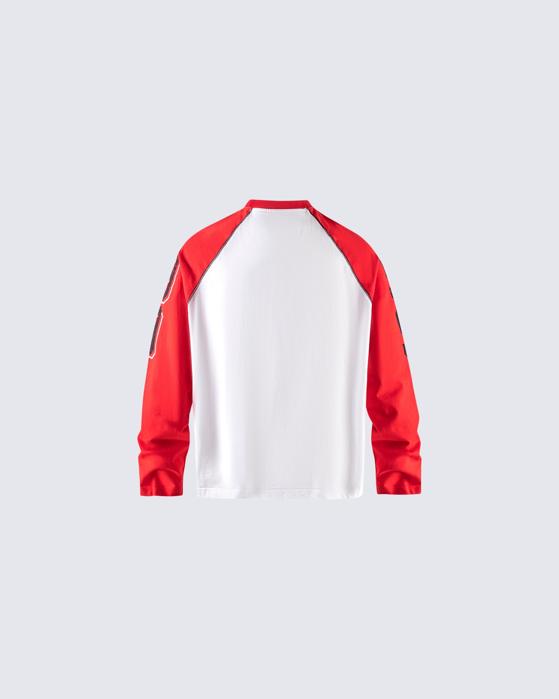 Graphic Raglan Long Sleeve T-shirt