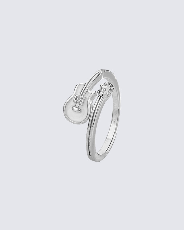 Guitar Design Copper Ring