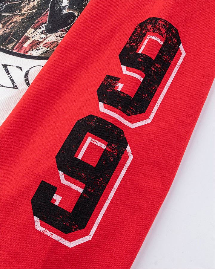 Graphic Raglan Long Sleeve T-shirt