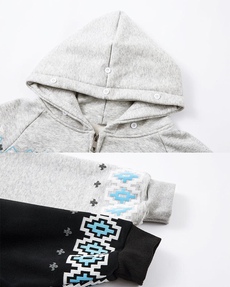 Christmas Furry Hood Sweatshirt