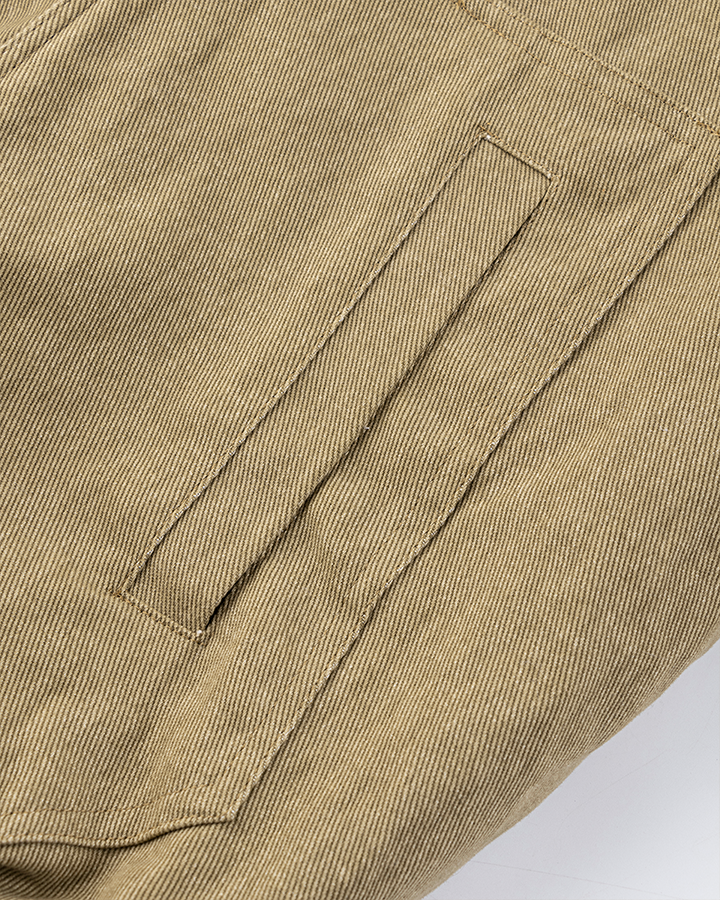 Faux Fur Collar Fleece-Lined Jacket