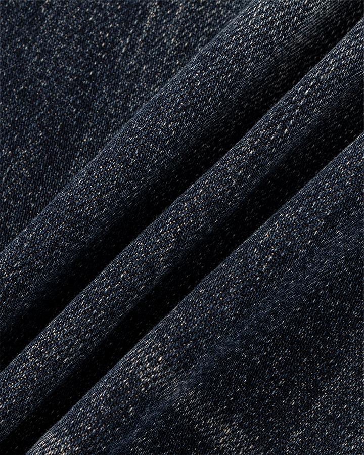 Dark Wash Wide-Leg Denim Pants
