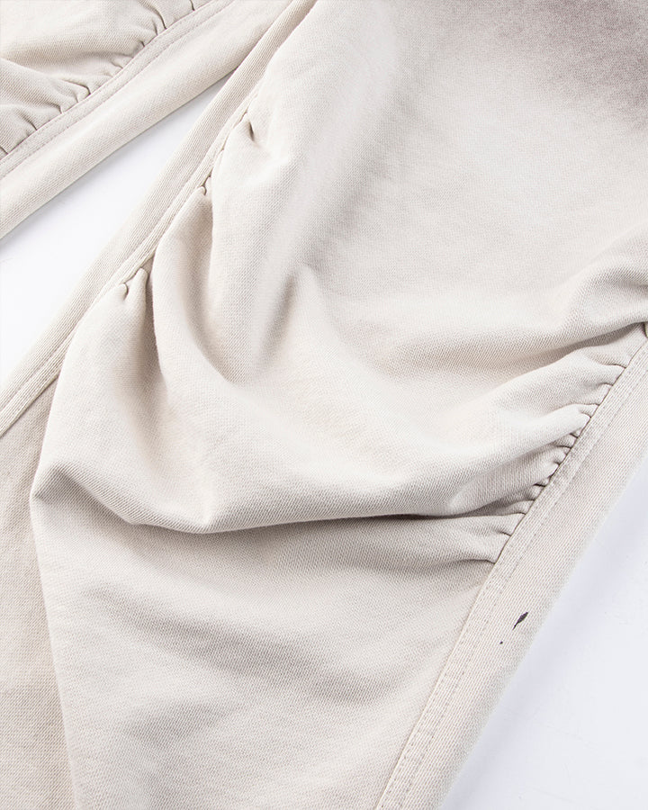 Gradient Patch Graphic Wide-Leg Pants