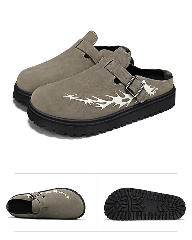 Versatile Closed-Toe Mule Slippers