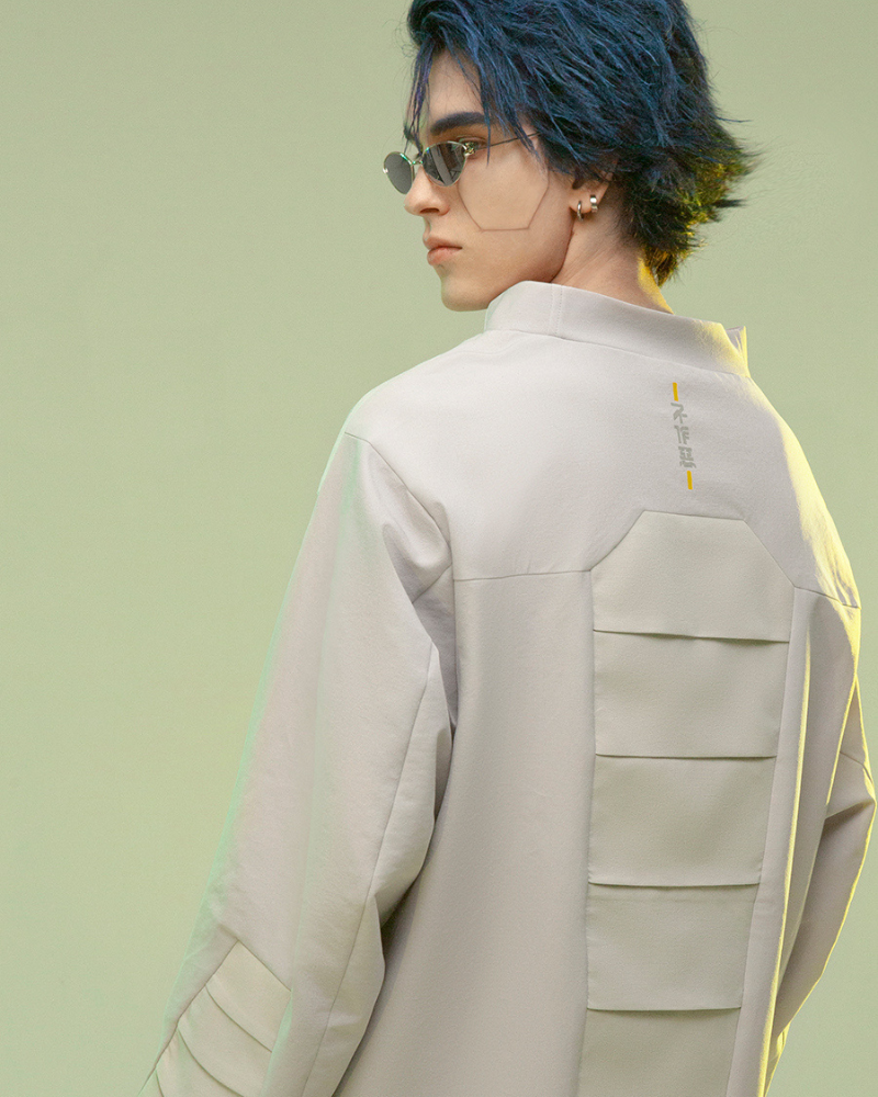 Cyberpunk Outfits 3D Cut Dyed Unisex Pullover Jacket