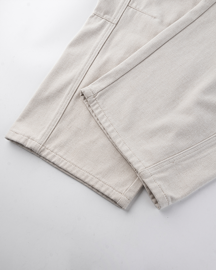 Vintage Wide-Leg Cotton Pants