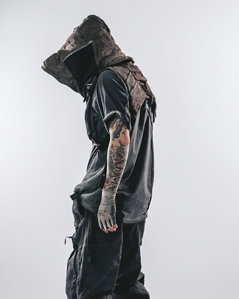 Wasteland-Modular Detachable Hood Tactical Vest