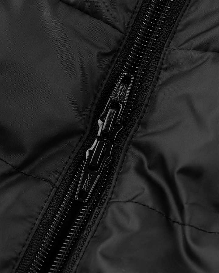Black and White Puffer Jacket