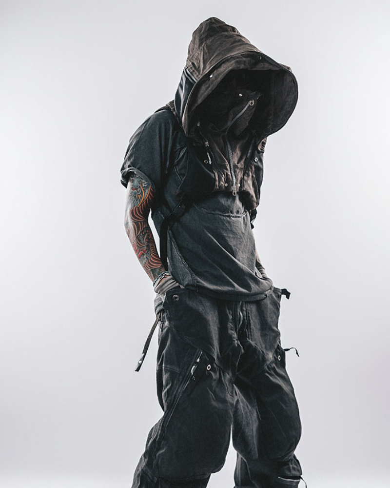 Wasteland-Modular Detachable Hood Tactical Vest
