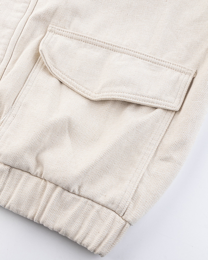Short Relaxed Utility Jacket