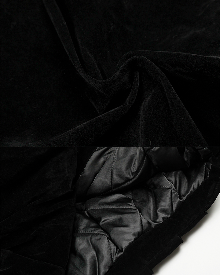 Faux Fur Trimmed Zip-Up Jacket