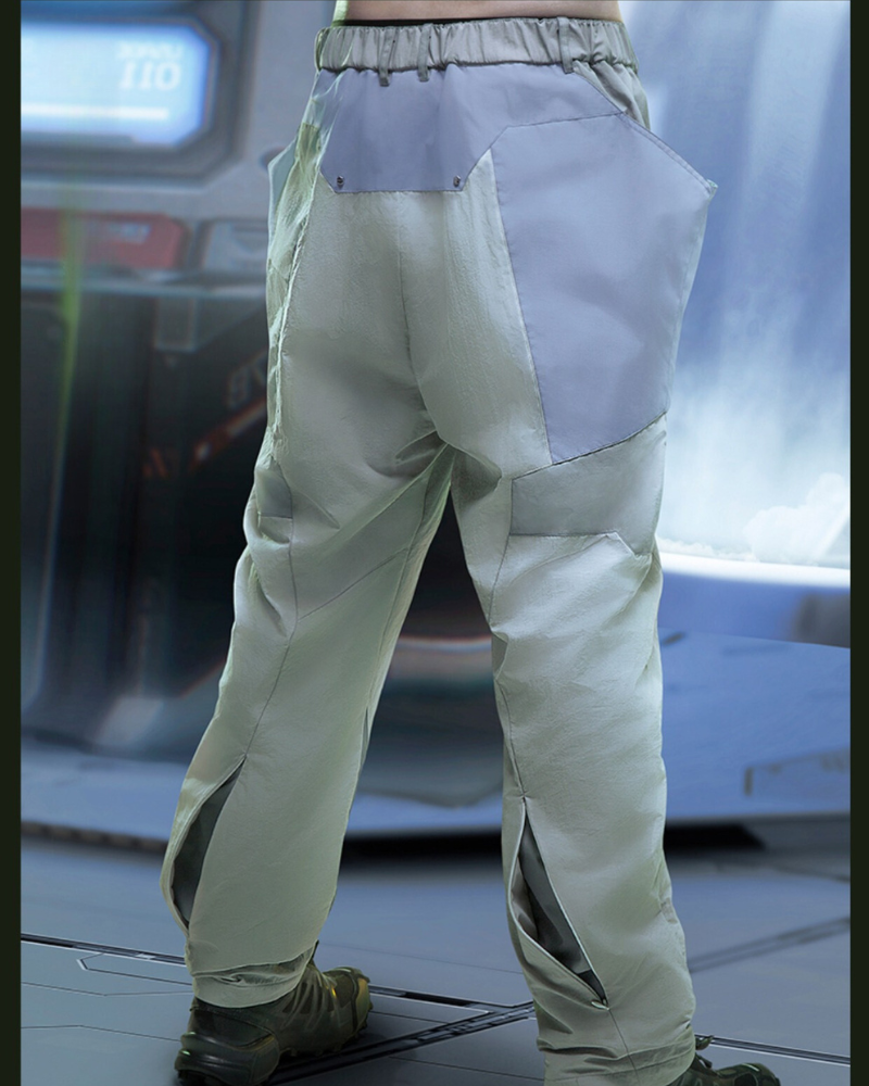 Cyberpunk Above The Clouds Fleece Waterproof Pants