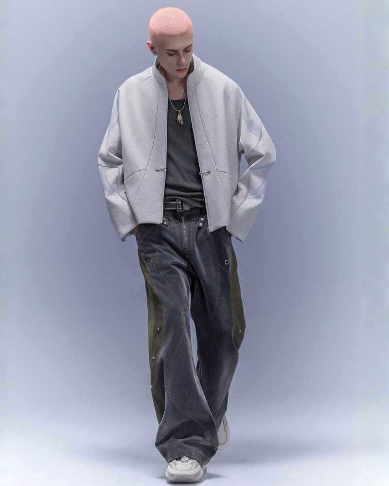 Anti-Wrinkle Cyberpunk High-Street Sport Jacket