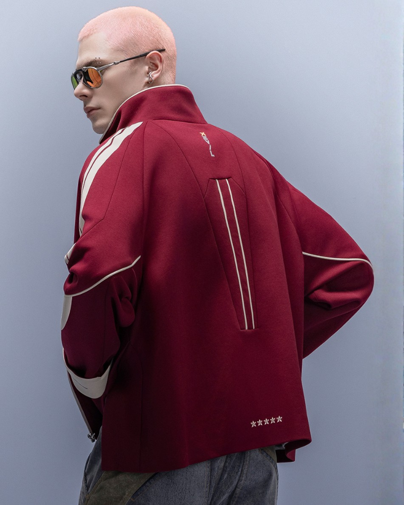 Anti-Wrinkle Cyberpunk High-Street Sport Jacket