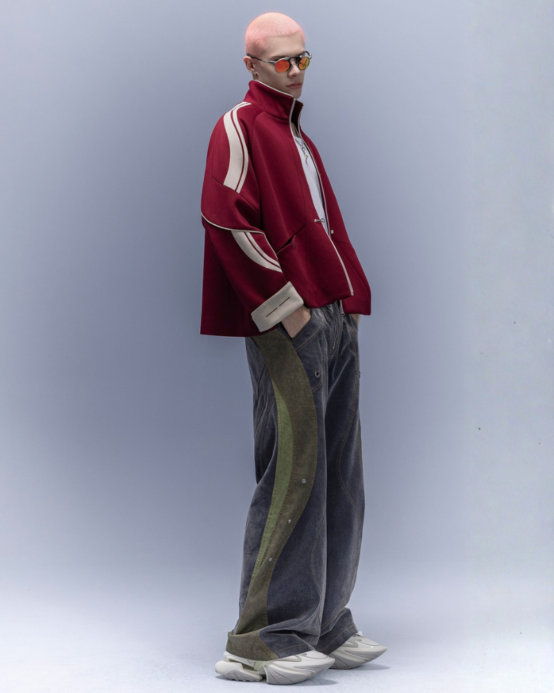 Anti-Wrinkle Cyberpunk High-Street Sport Jacket