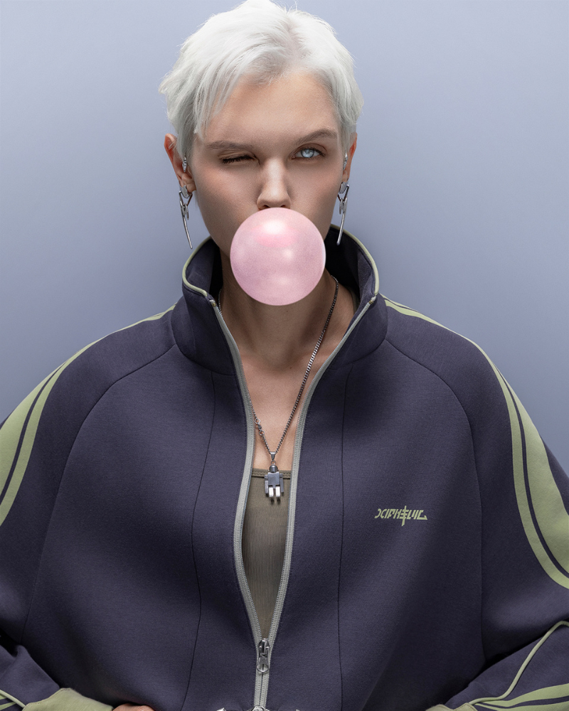 Anti-Wrinkle Cyberpunk High-Street Sport Jacket