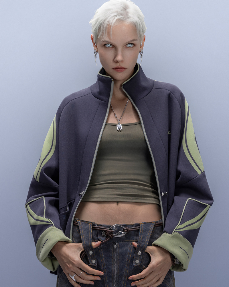 Anti-Wrinkle Cyberpunk High-Street Sport Jacket