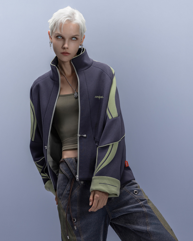 Anti-Wrinkle Cyberpunk High-Street Sport Jacket