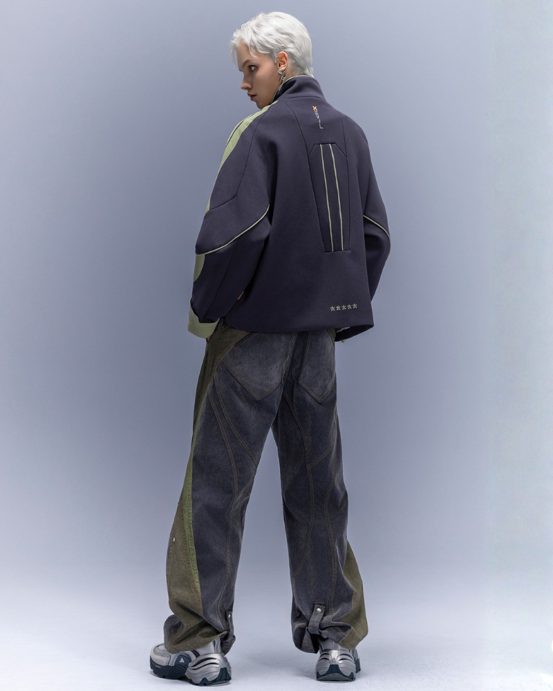 Anti-Wrinkle Cyberpunk High-Street Sport Jacket