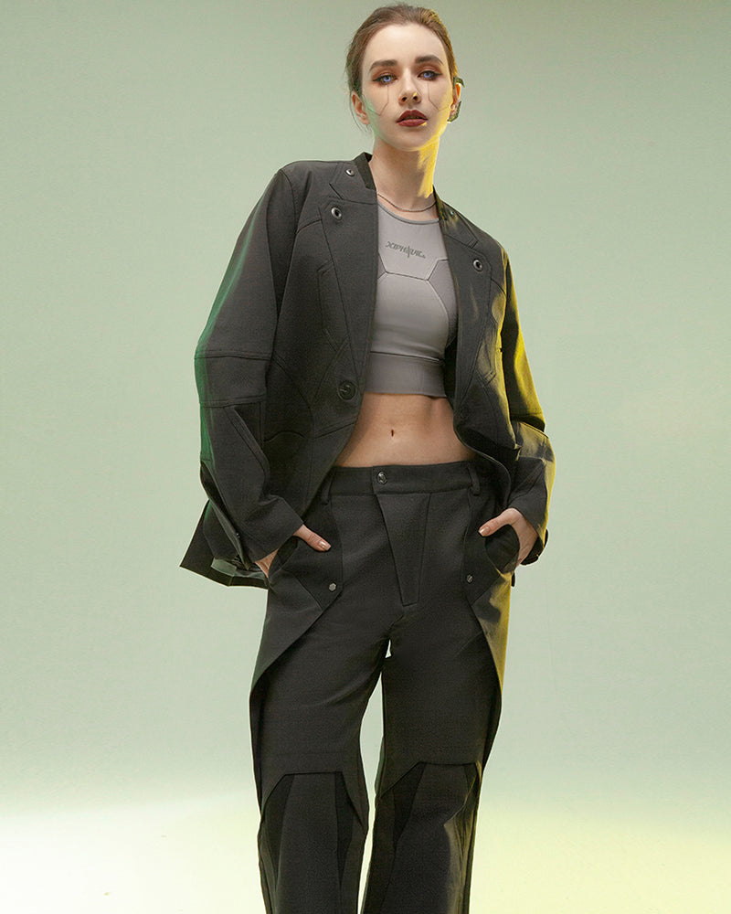 Cyberpunk Outfits Aristoi IV Double-Layered Pants