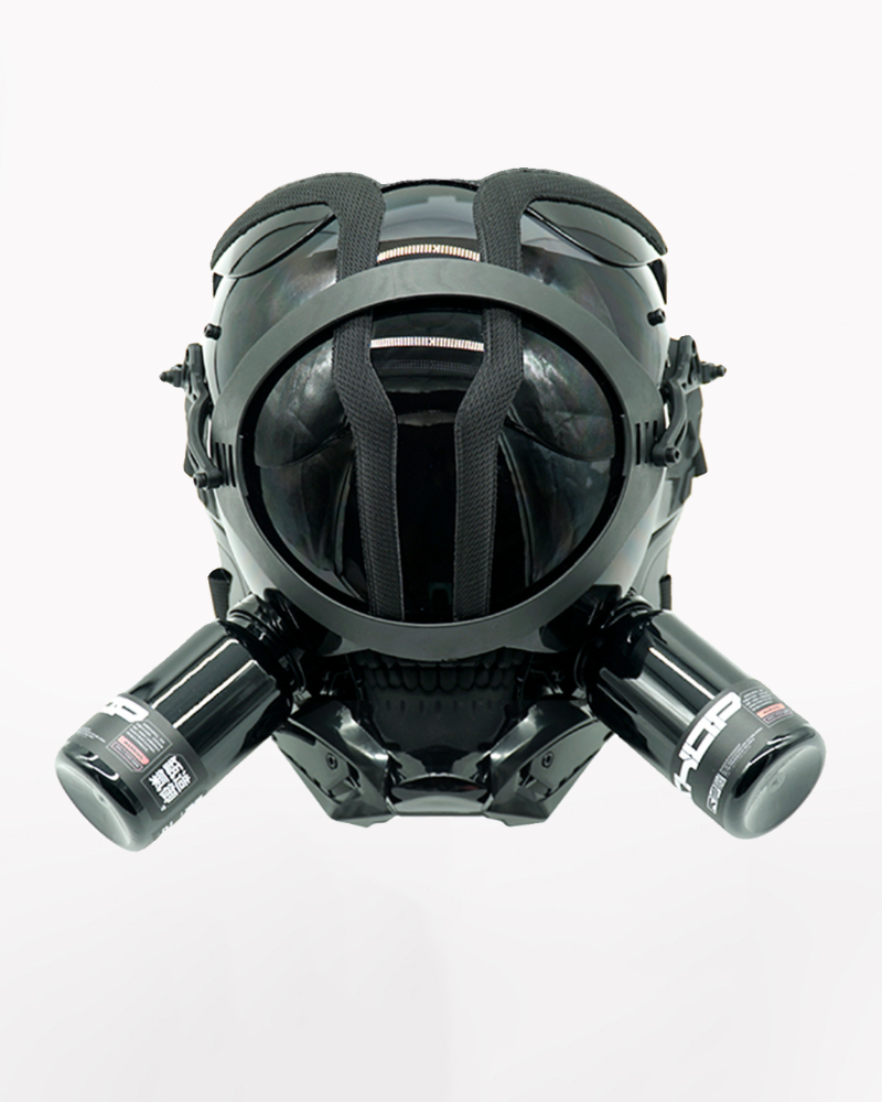 Biowalker Glowing Cyberpunk Helmet Mask