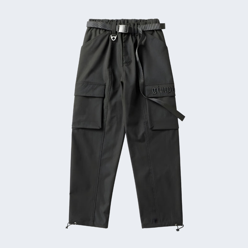 Black Cargo Pants Streetwear