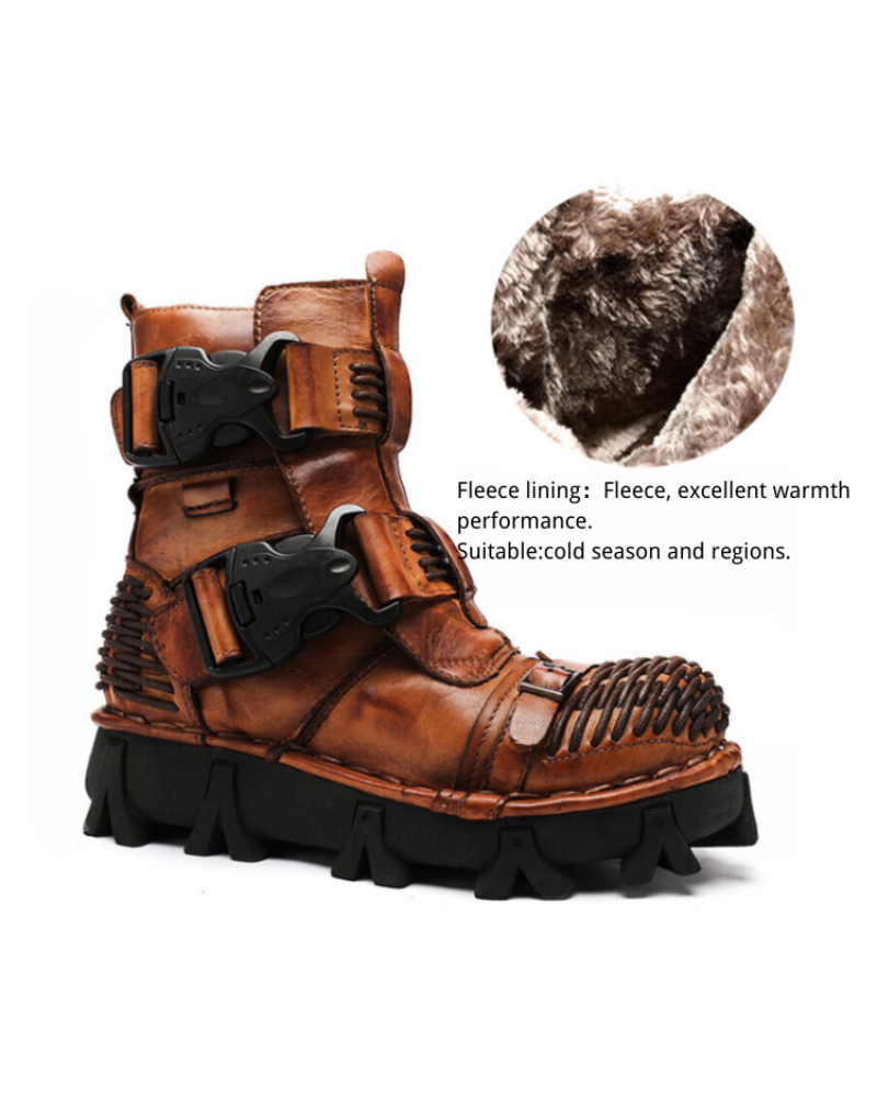 Harley Unisex Buckle Motorcycle Boots
