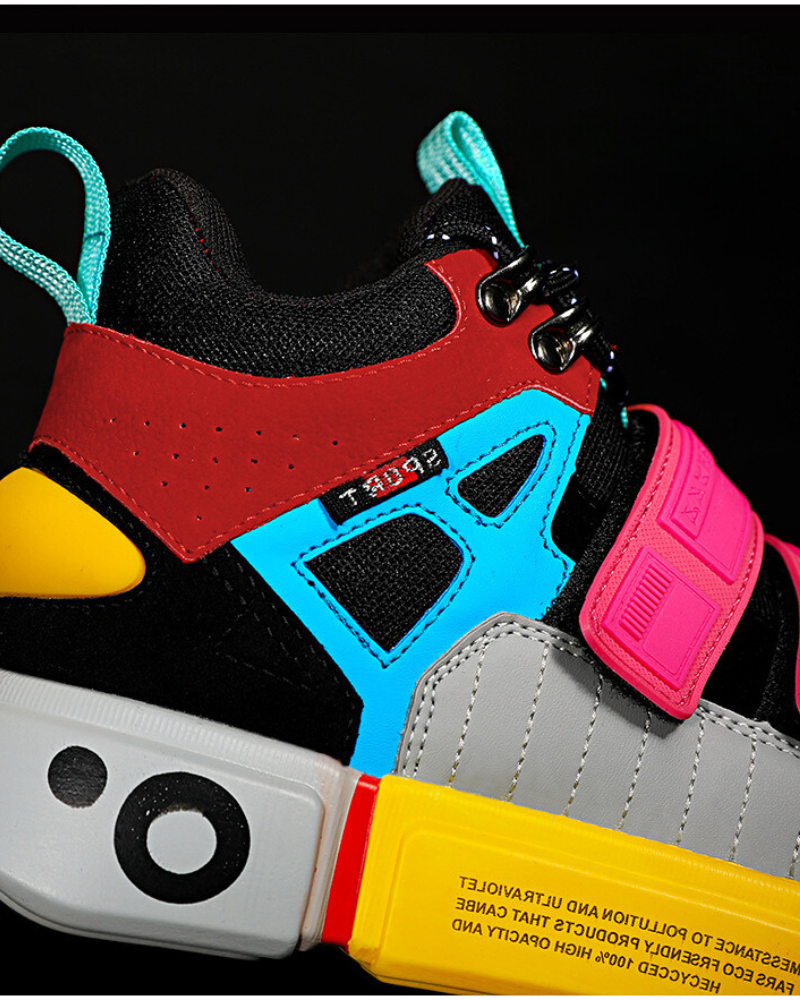 Color Block Versatile Unisex Sneakers