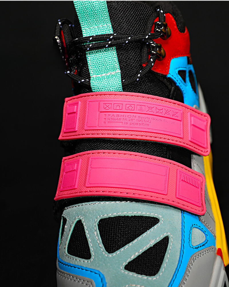 Color Block Versatile Unisex Sneakers