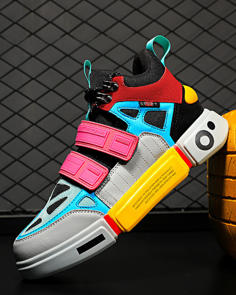 Color Block Versatile Unisex Sneakers