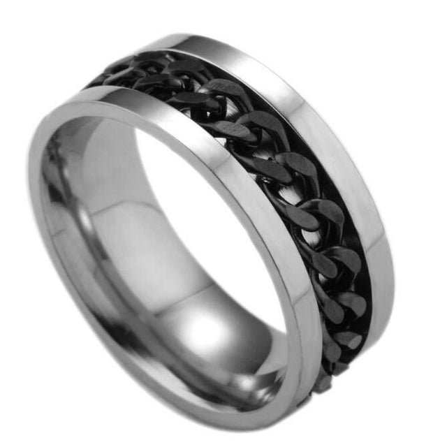 Black Chain Ring